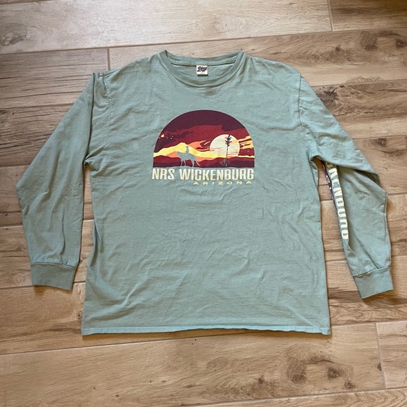 Men’s Cotton Shirt Wickenburg Arizona Large - Picture 1 of 6